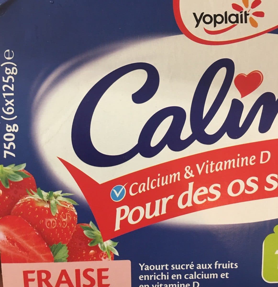 Yoplait Calin+ packshot