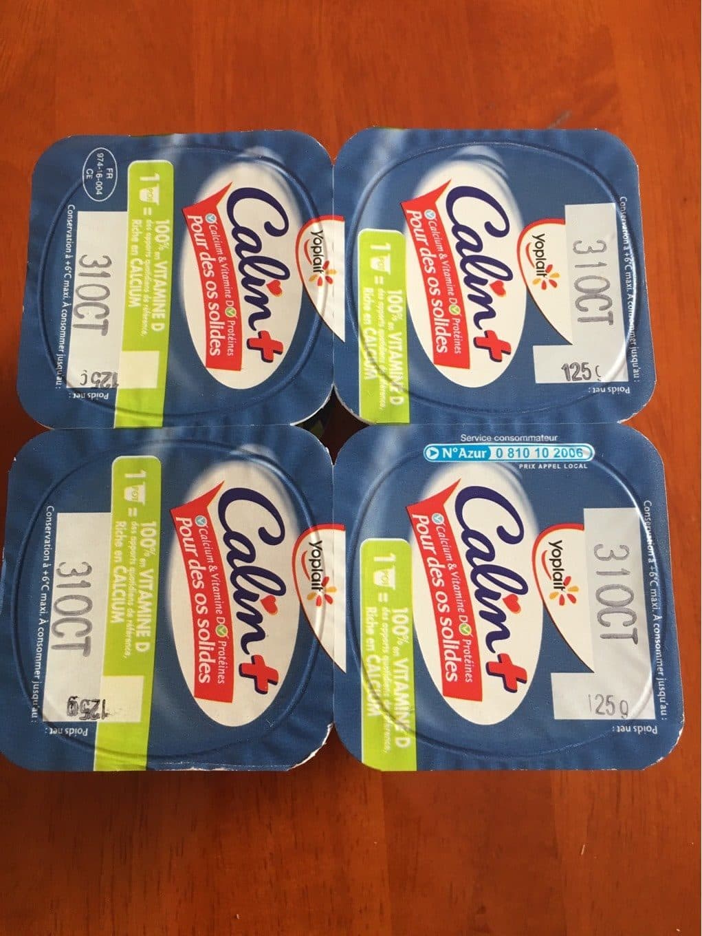 Yoplait Calin packshot