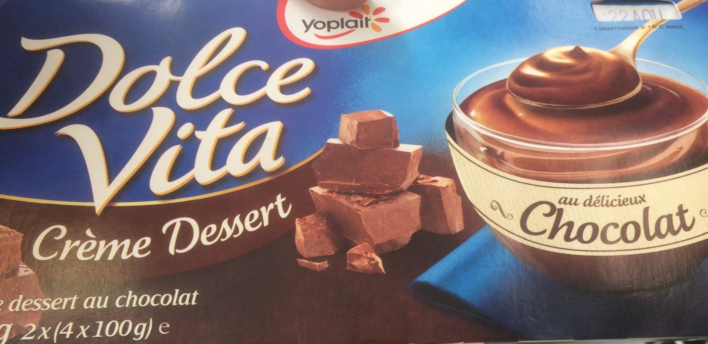 Yoplait Dolce Vita packshot
