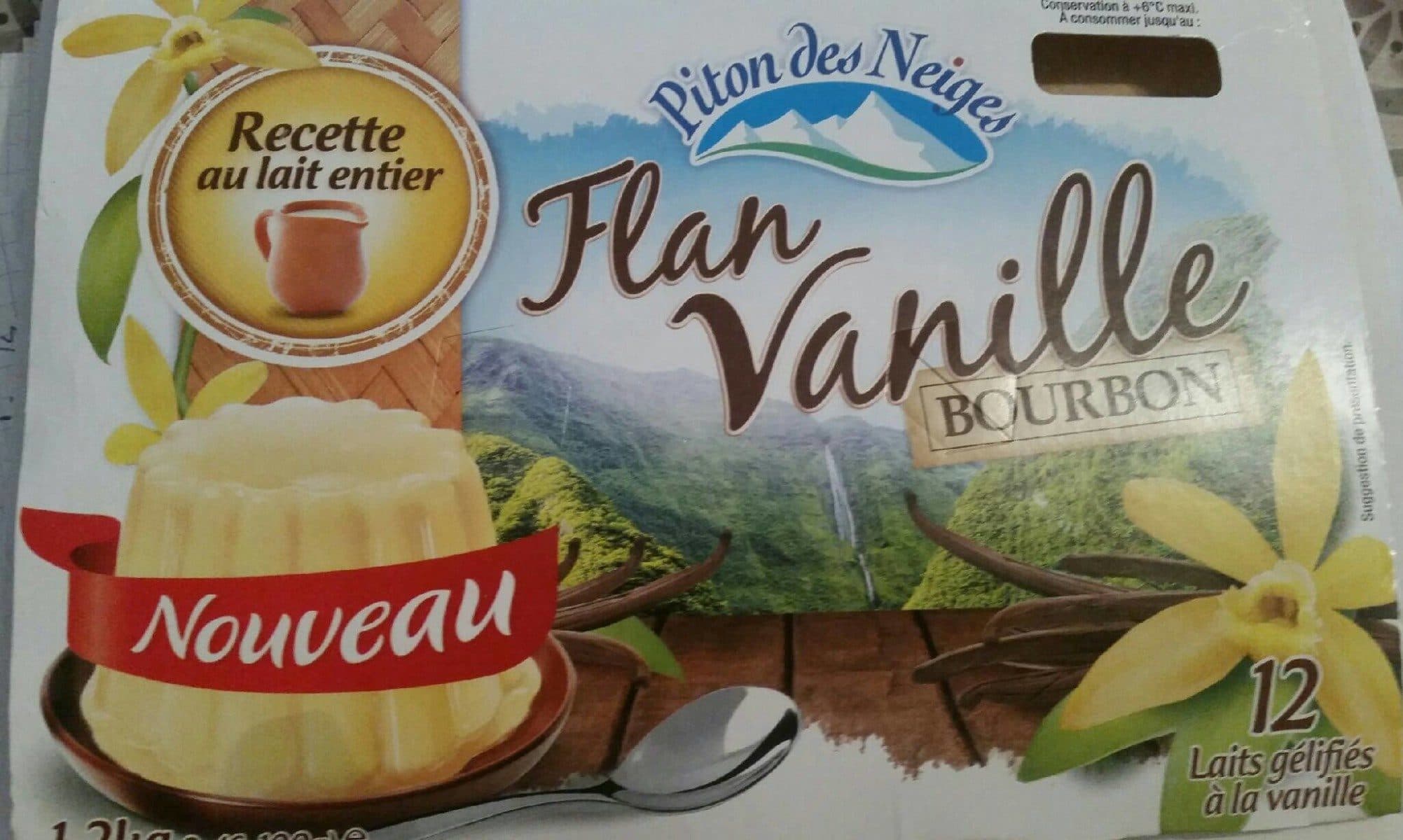 Piton Des Neiges Flan vanille packshot