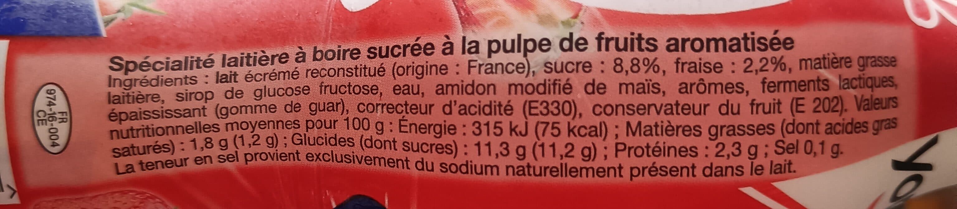 Yop fraise Yop fraise 450 packshot