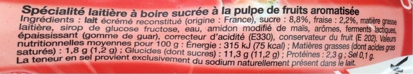 Yop fraise Yop fraise 450 packshot