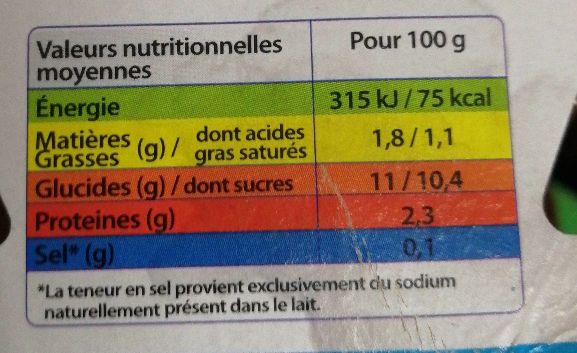 Yoplait yop/8 petit déjeuner packshot