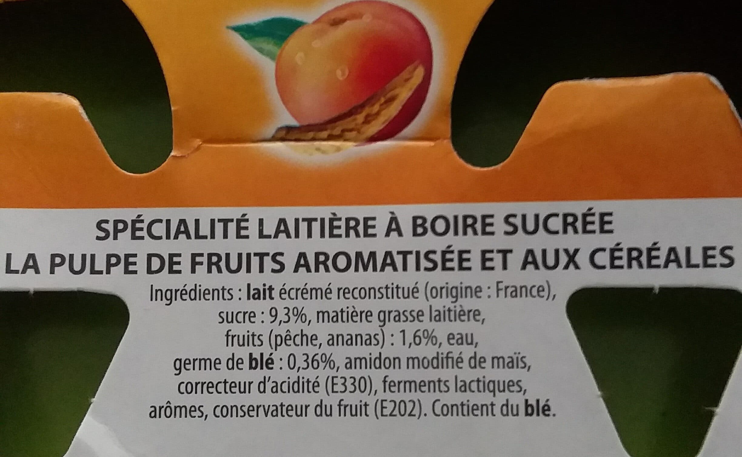 Yoplait yop énergie x8 packshot