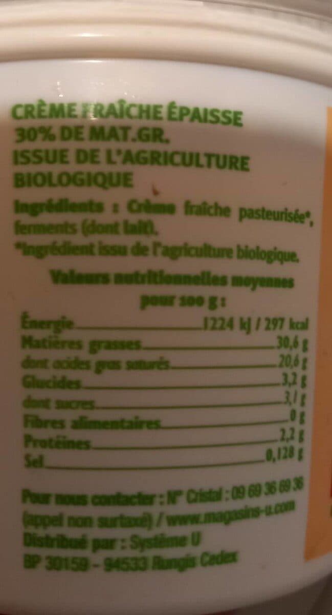 Piton des Neiges Crème fraîche épaisse packshot