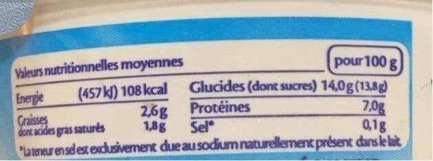 Yoplait Calin packshot