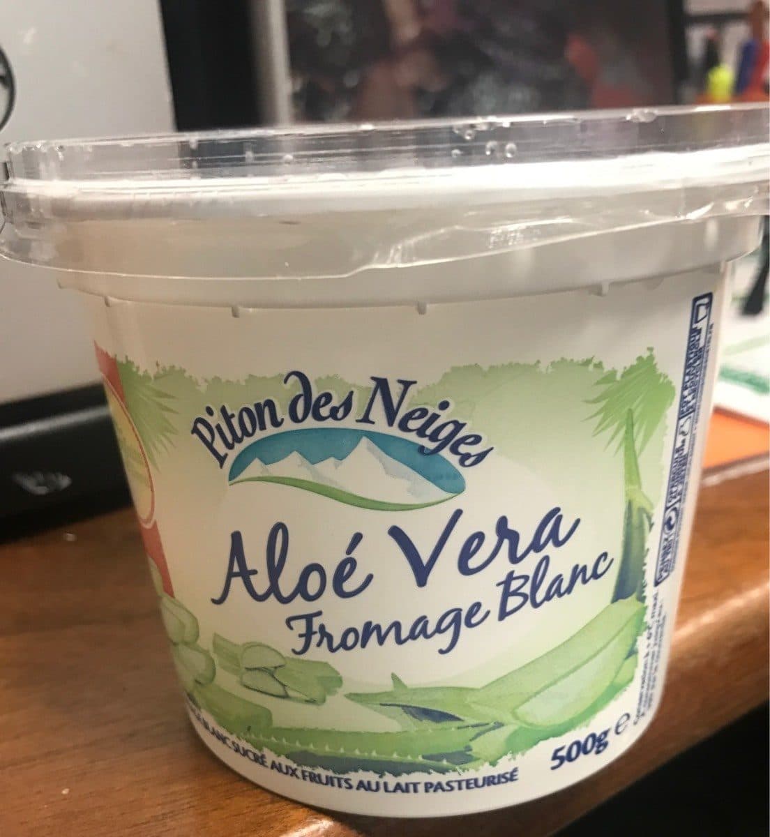 Piton Des Neiges Fromage blanc aloé vera packshot