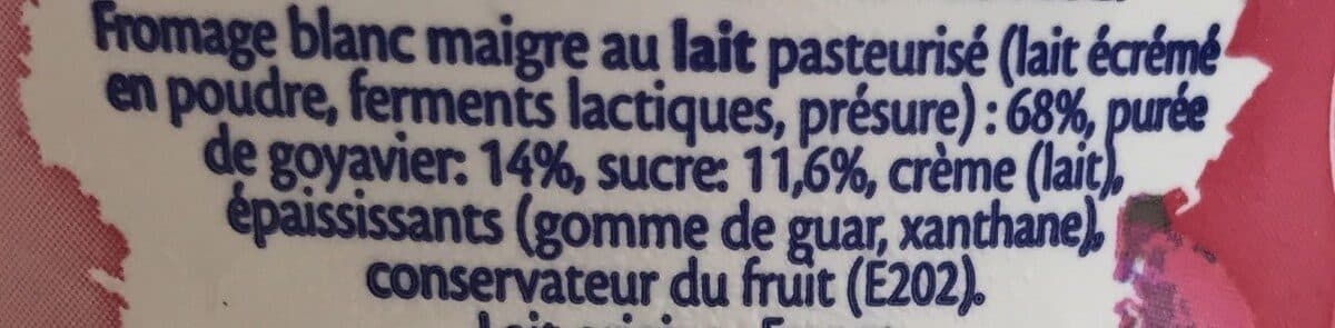Piton Des Neiges Fromage blanc Goyavier packshot