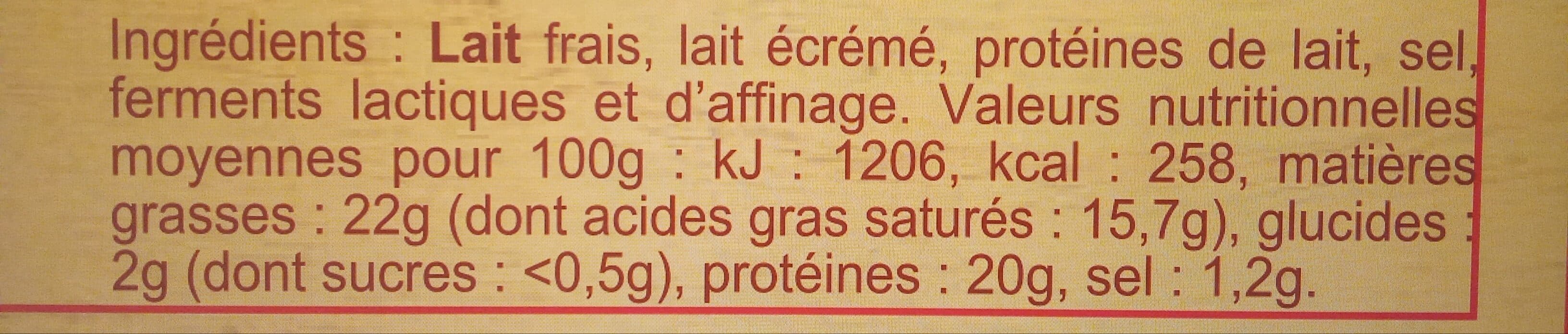 Fromagerie Les Bourbons Le Gouverneur packshot