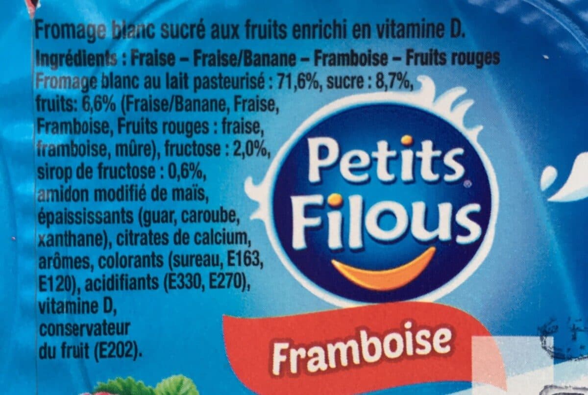 Yoplait Petits filous packshot