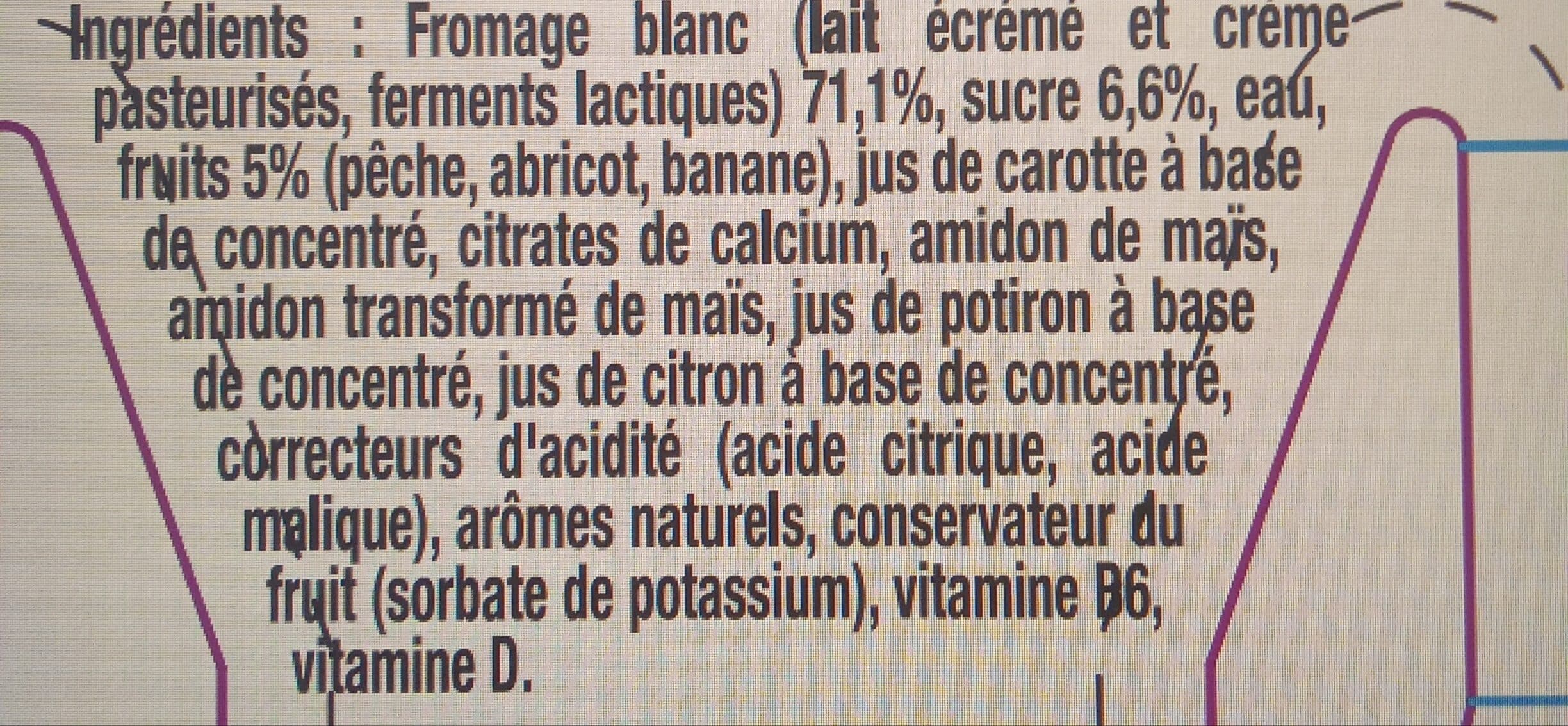 Open Food Facts Petits Filous packshot