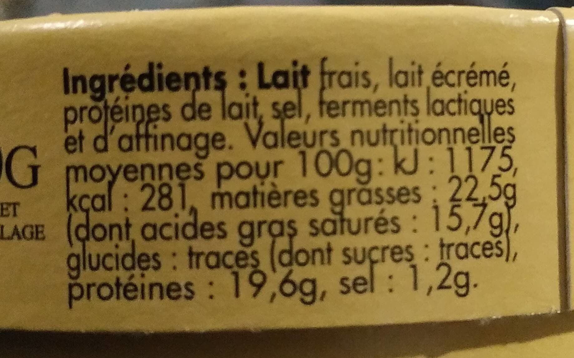 Fromagerie De Bourbon Le camembert des hauts packshot