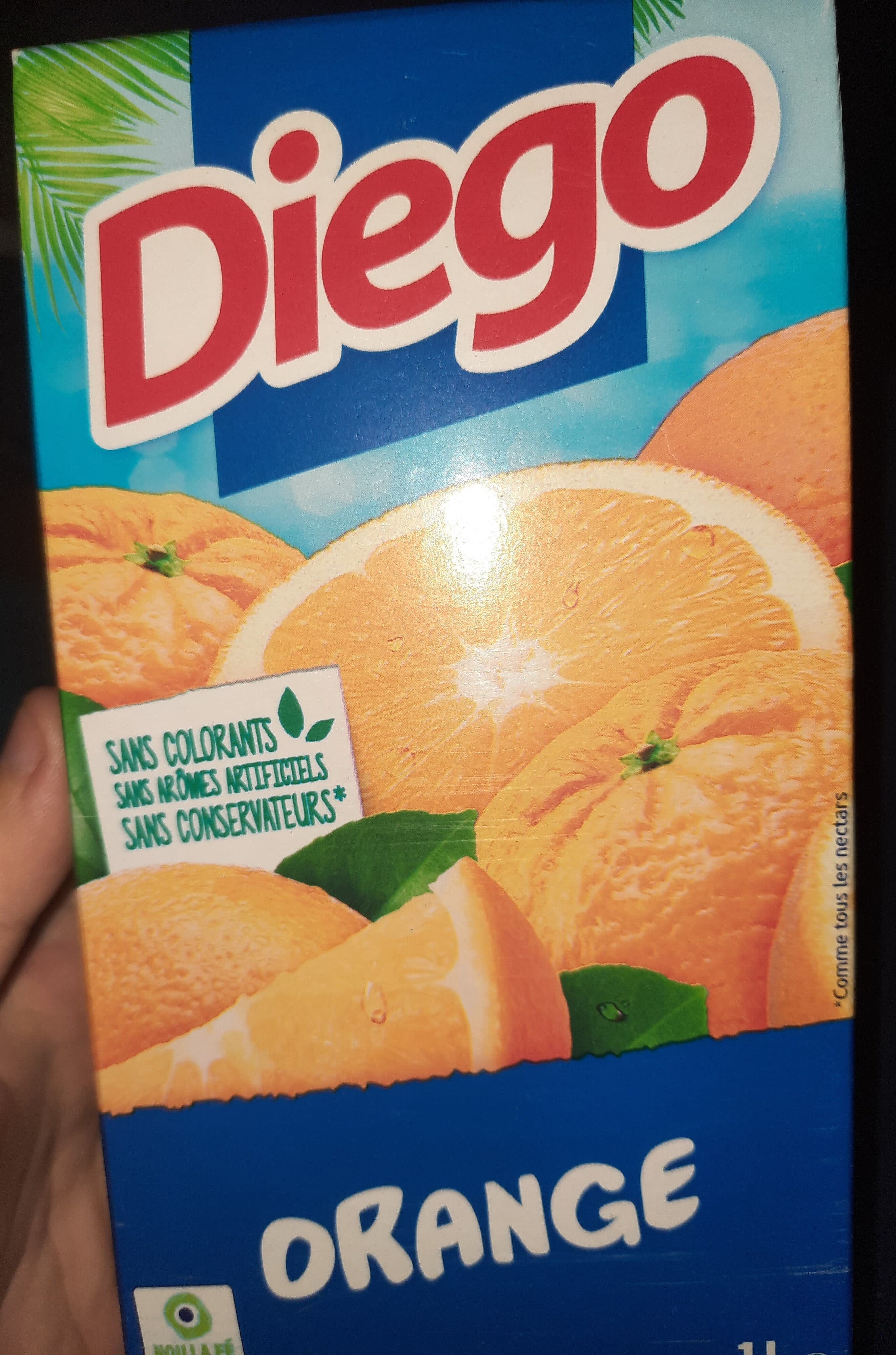 DIEGO Orange packshot