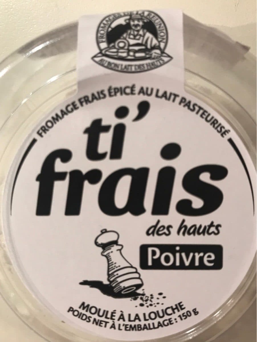 Open Food Facts Ti' frais des hauts poivre packshot