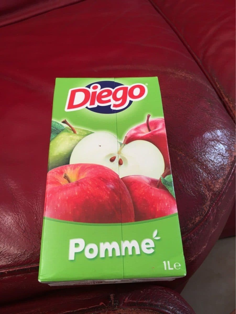 Diego Jus de pomme packshot
