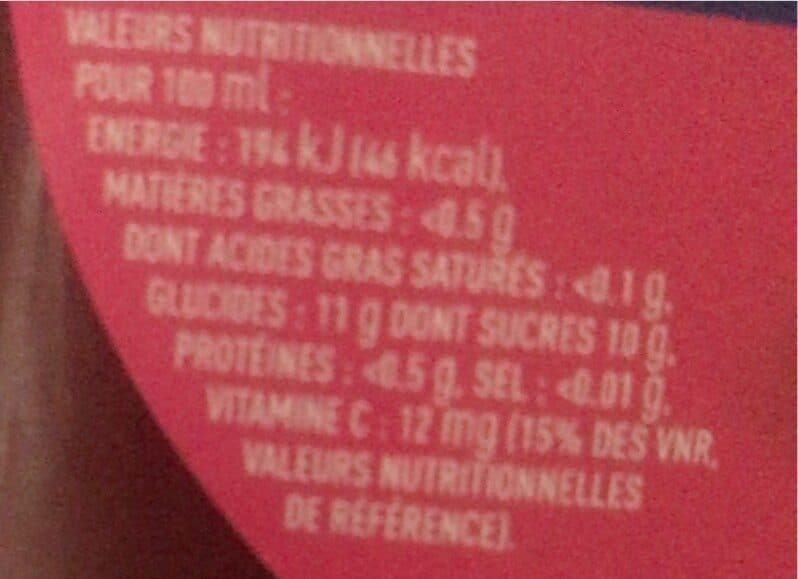Réa Cocktail de fruits packshot