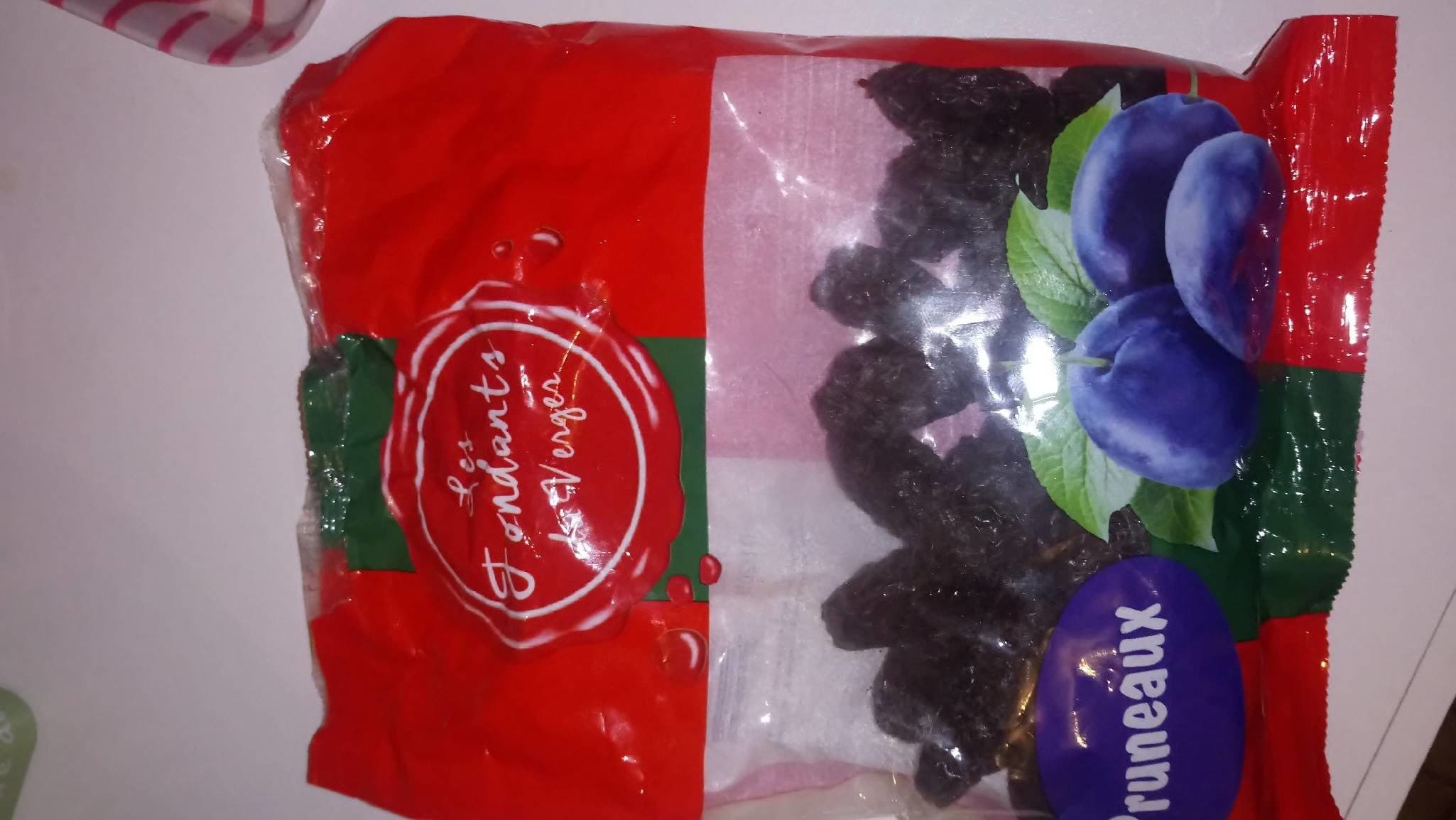 les fondants du verger Pruneaux packshot