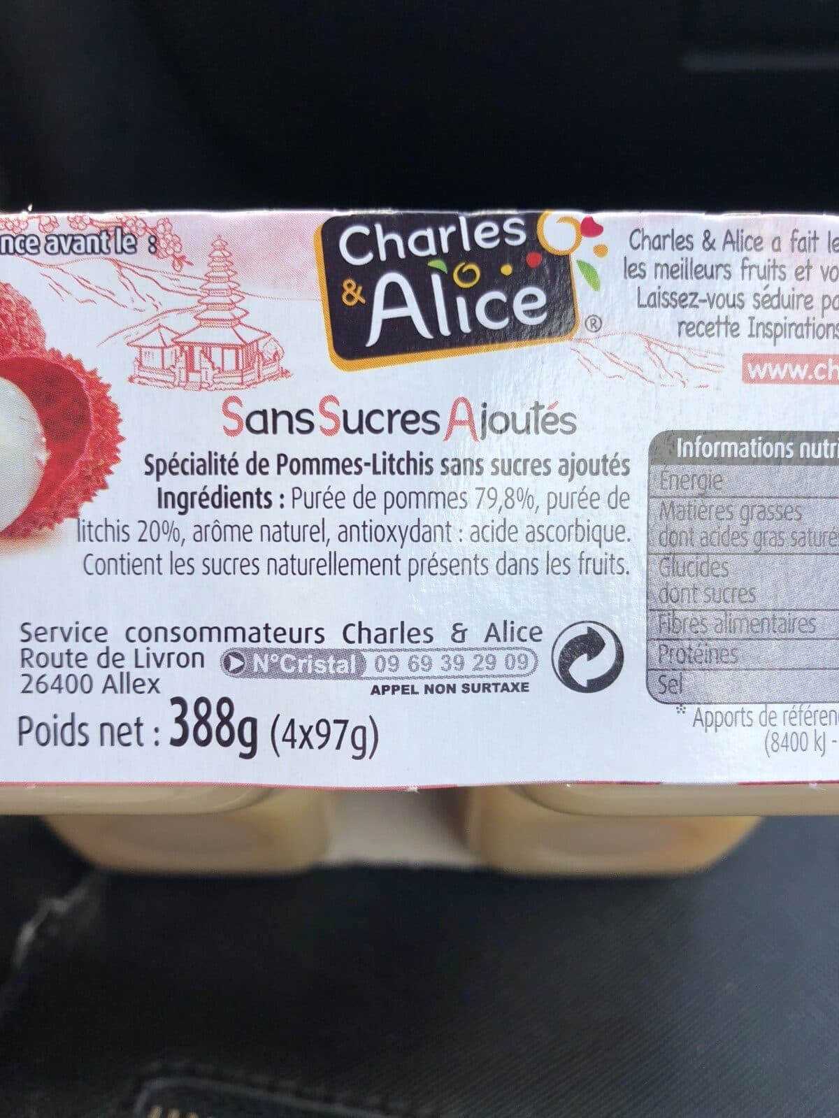 Charles & Alice Compote packshot
