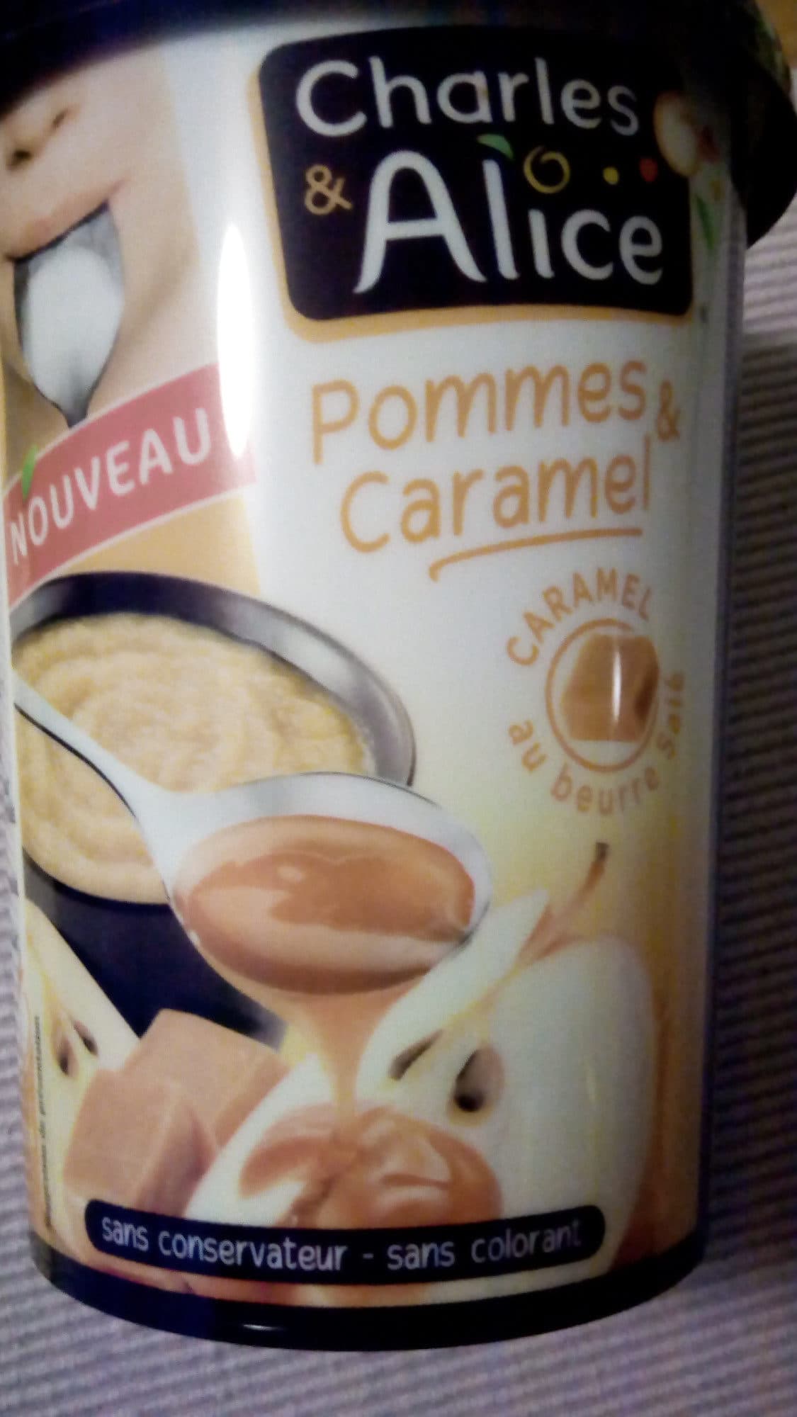 Charles & Alice Pommes & Caramel packshot