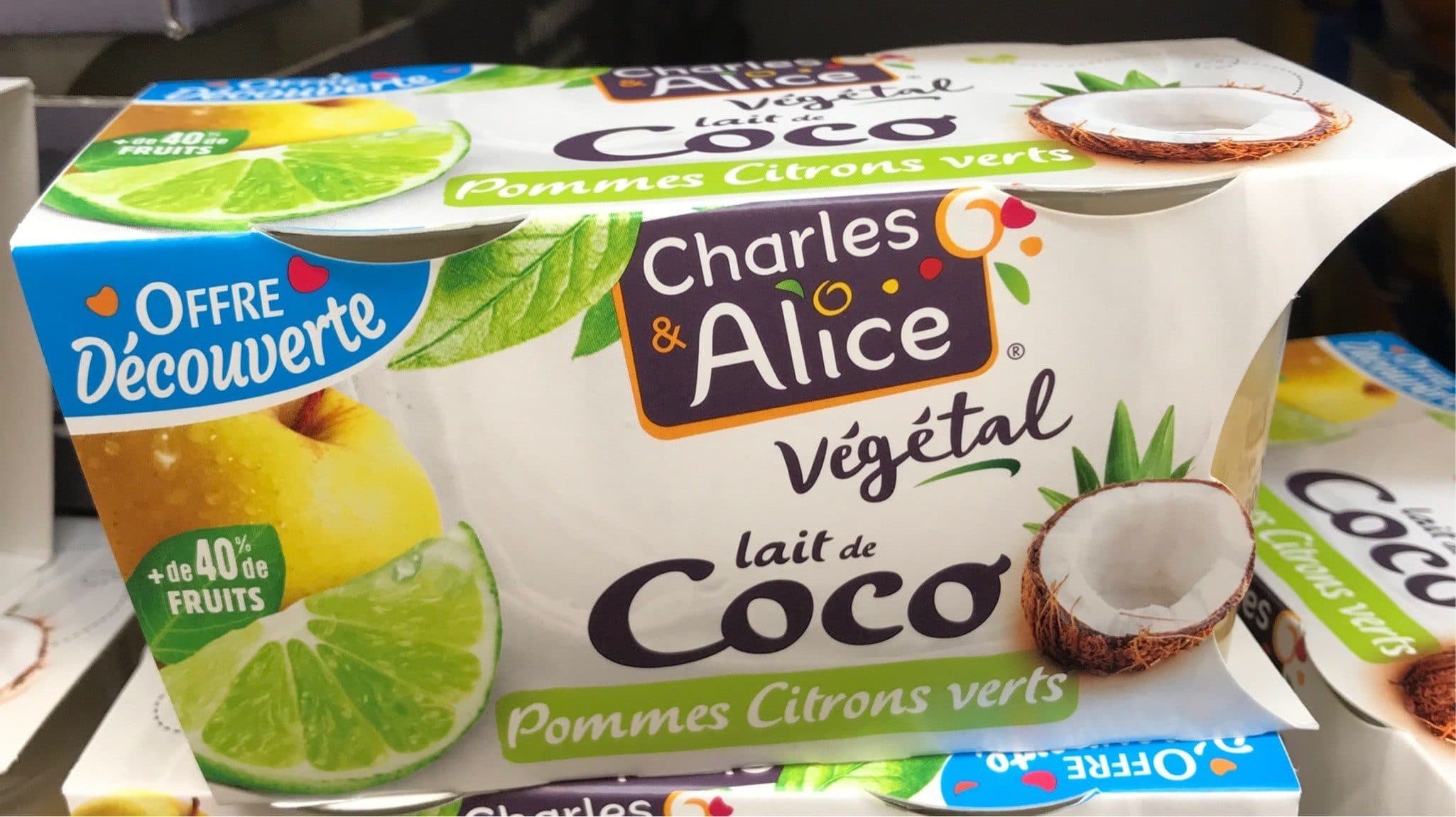 Charles & Alice Dessert de fruit vegetal packshot