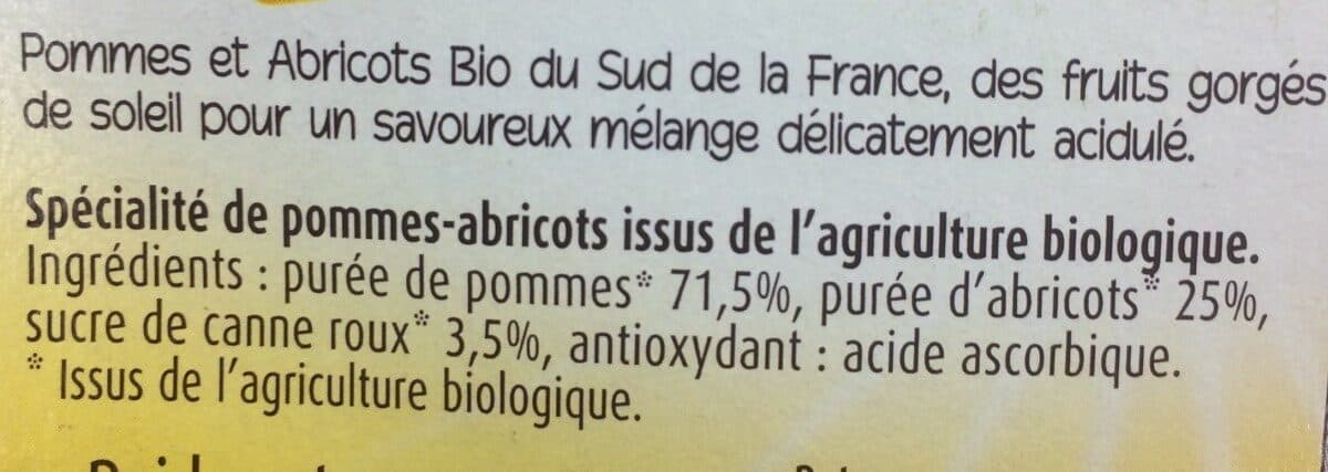 Charles & Alice Bio Pommes abricots packshot