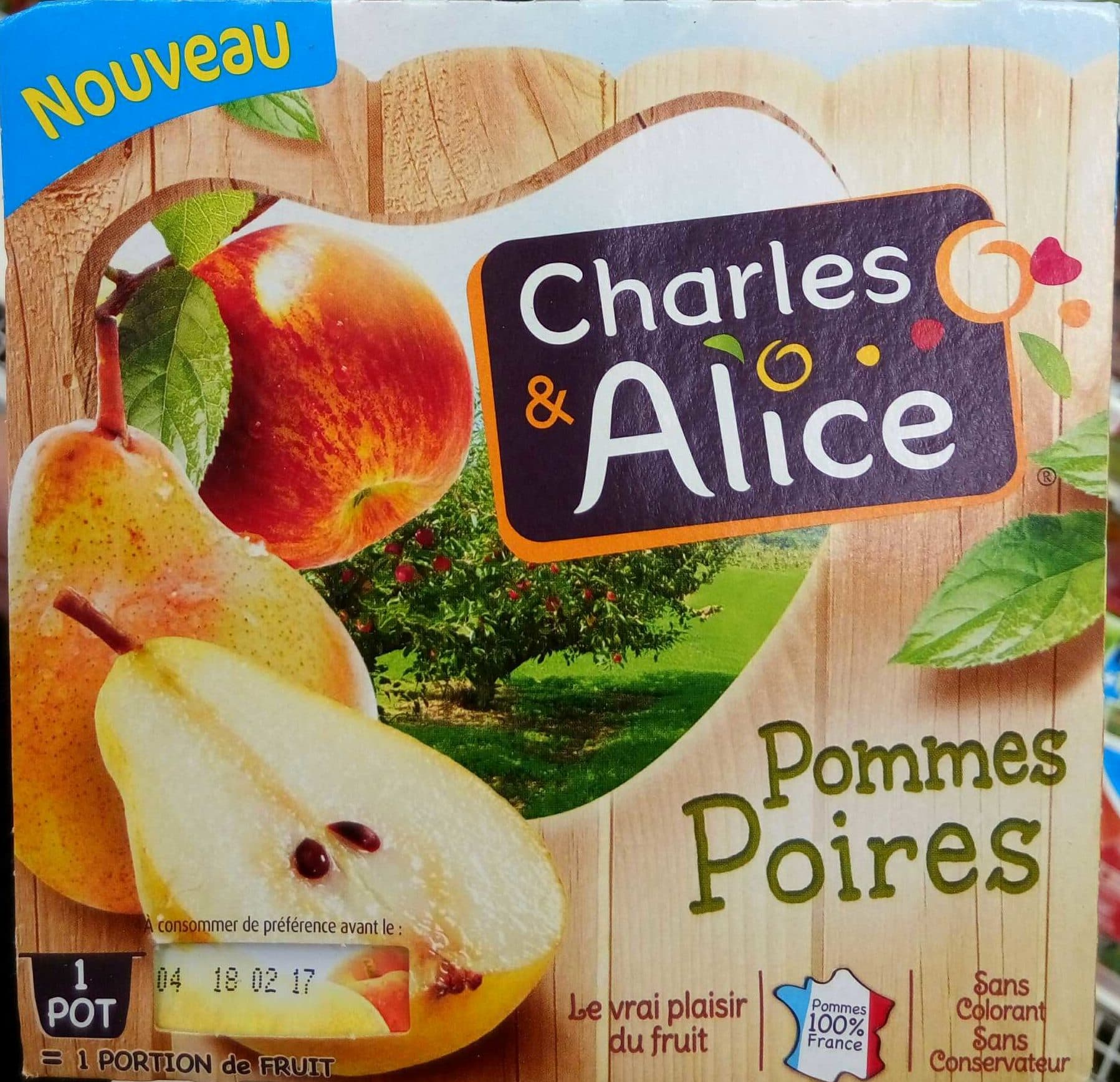 Charles & Alice Pommes Poires packshot