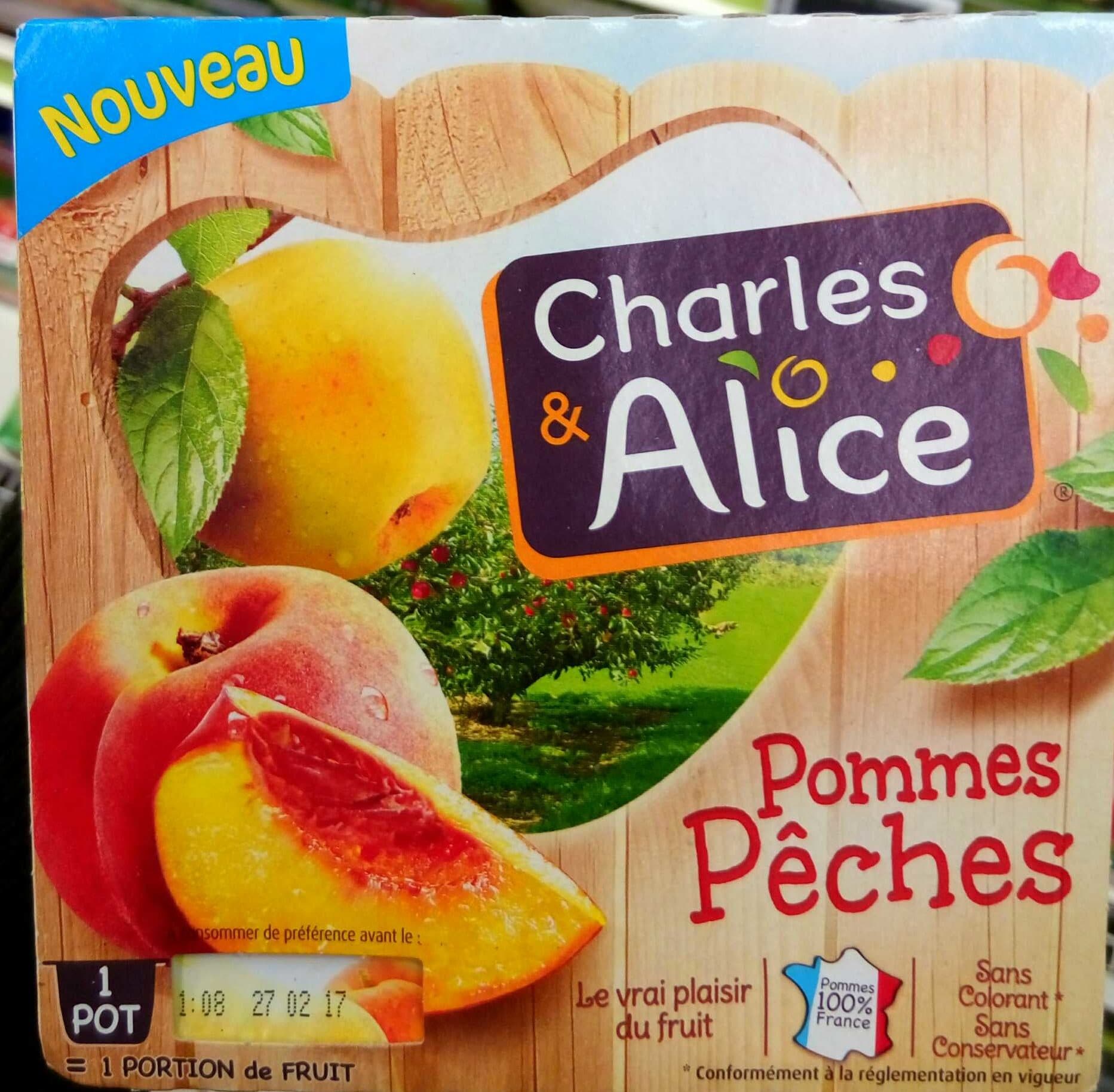 Charles & Alice Pommes Pêches packshot