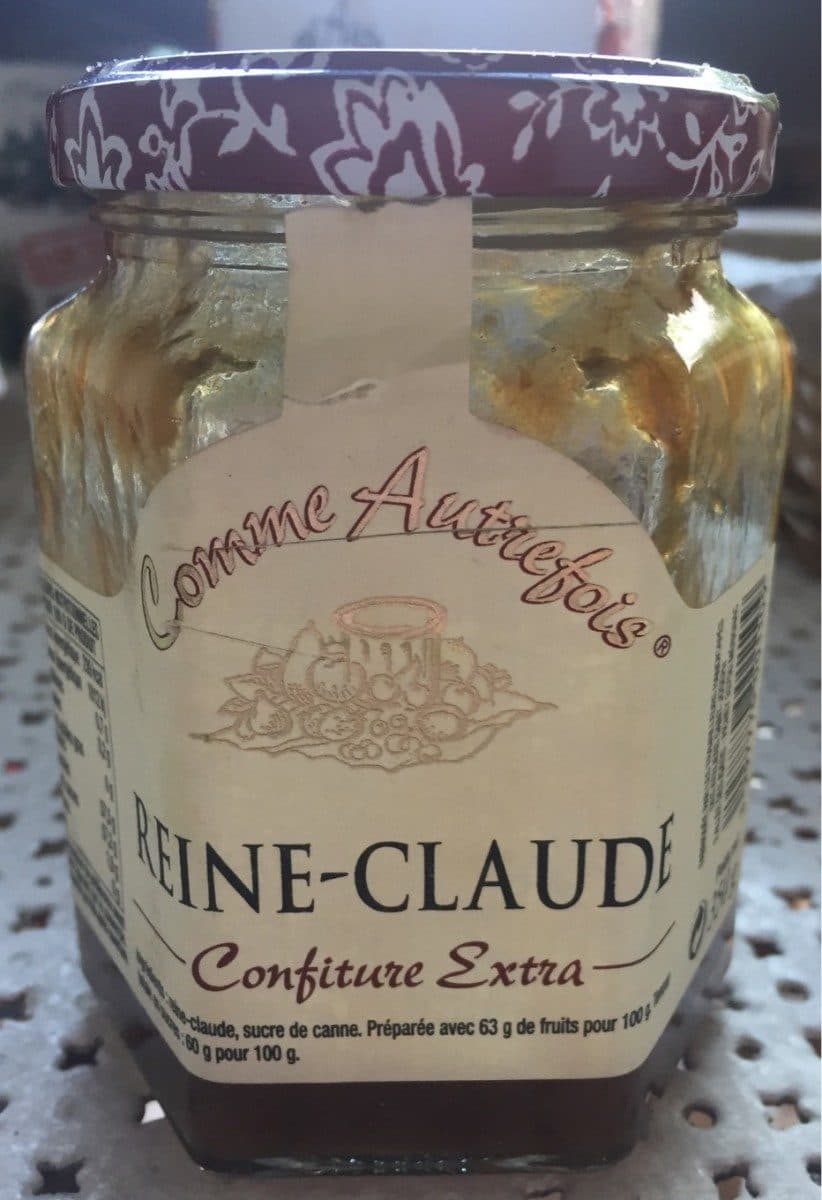 Comme Autrefois Reine-Claude confiture extra packshot