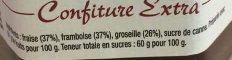 Comme Autrefois 3 fruits rouges packshot