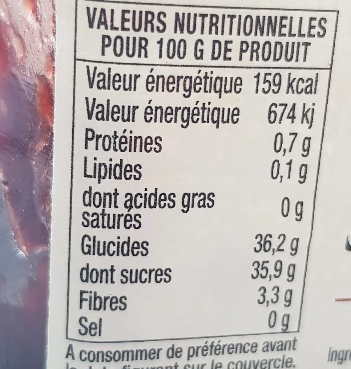 Comme Autrefois 3 fruits rouges packshot