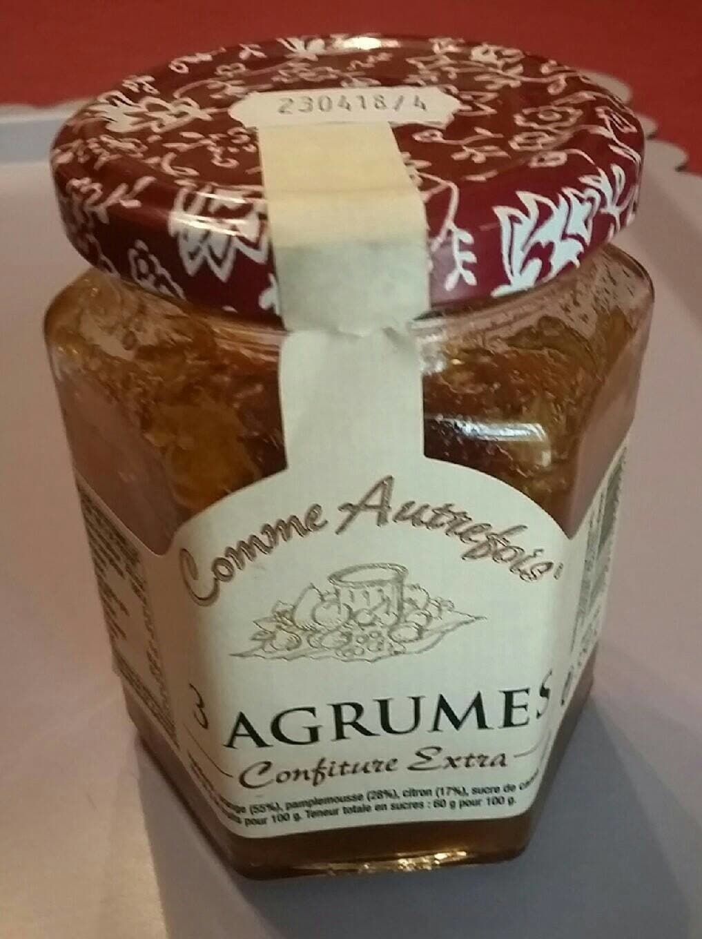 Comme Autrefois 3 agrumes confiture extra packshot