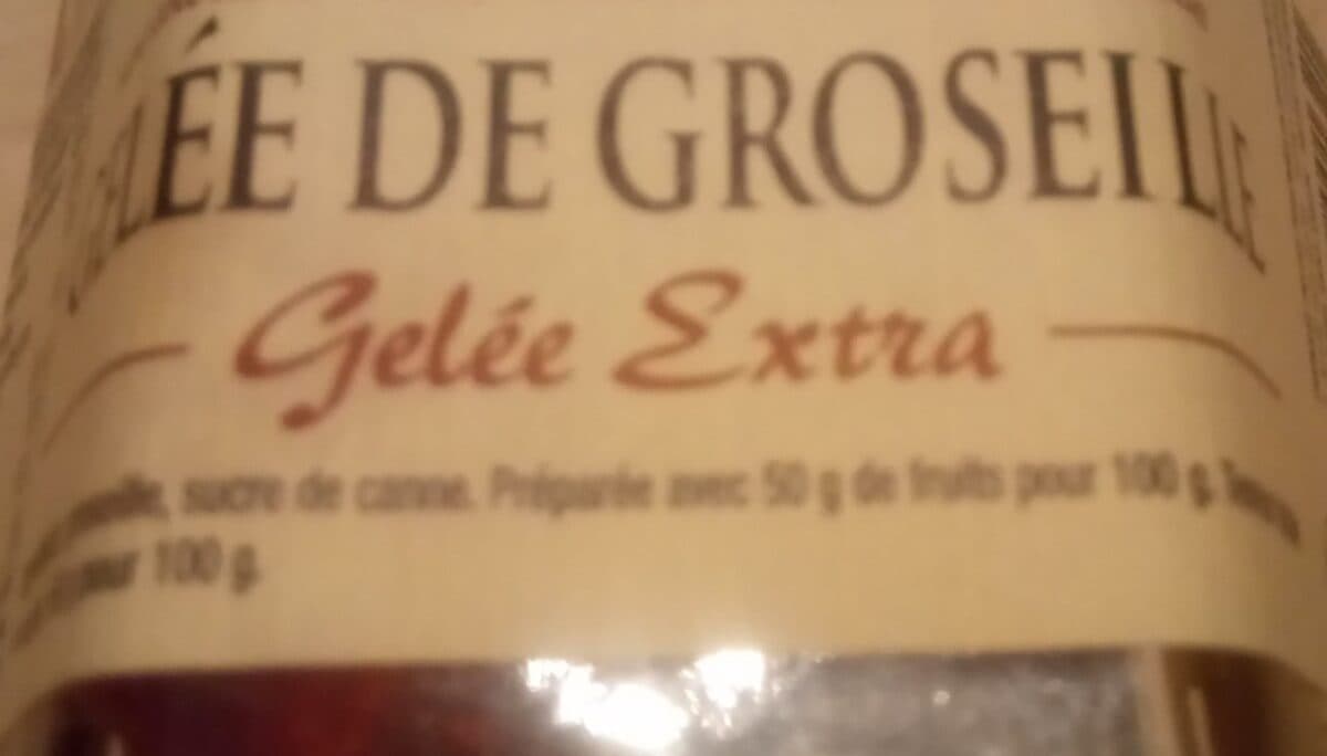 Comme Autrefois Gelée de groseille packshot