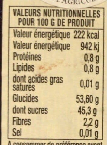 Comme autrefois Confiture griotte fraise rhubarbe fèves tonka packshot