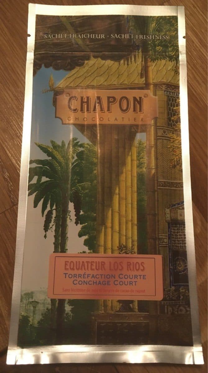 Chapon Chocolat Noir Equateur packshot