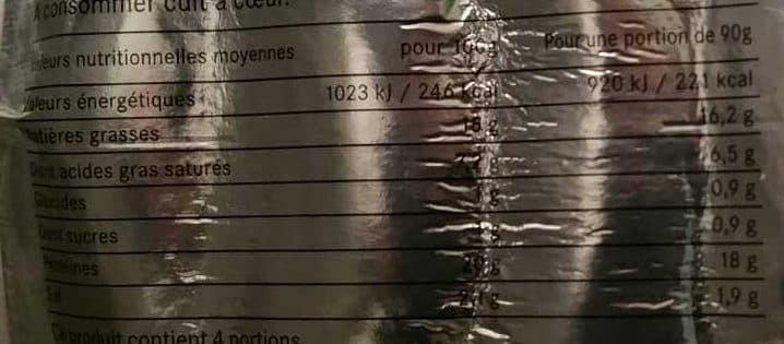 Mossieur polette Diots packshot
