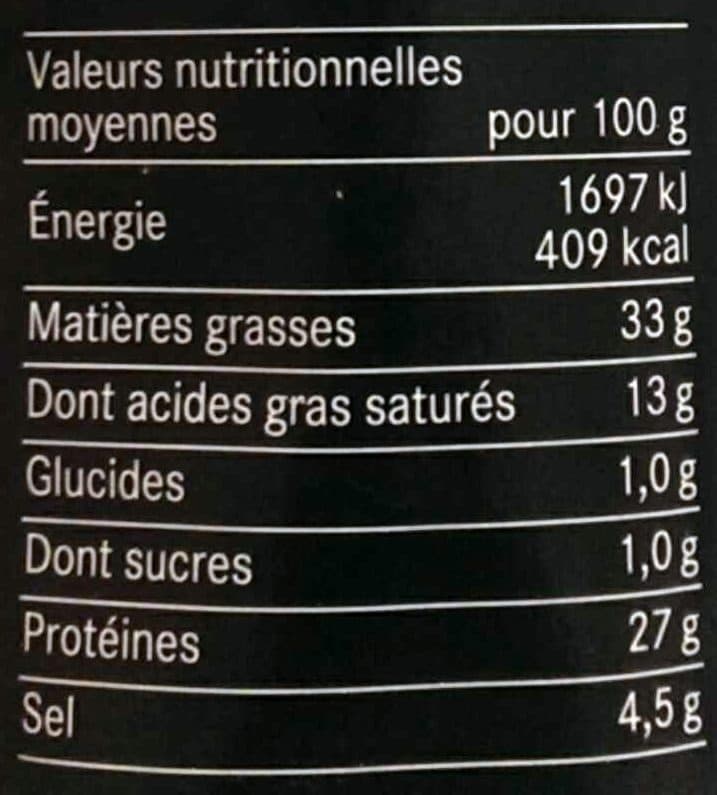 Môssieur Polette Saucisson sec au Beaufort packshot