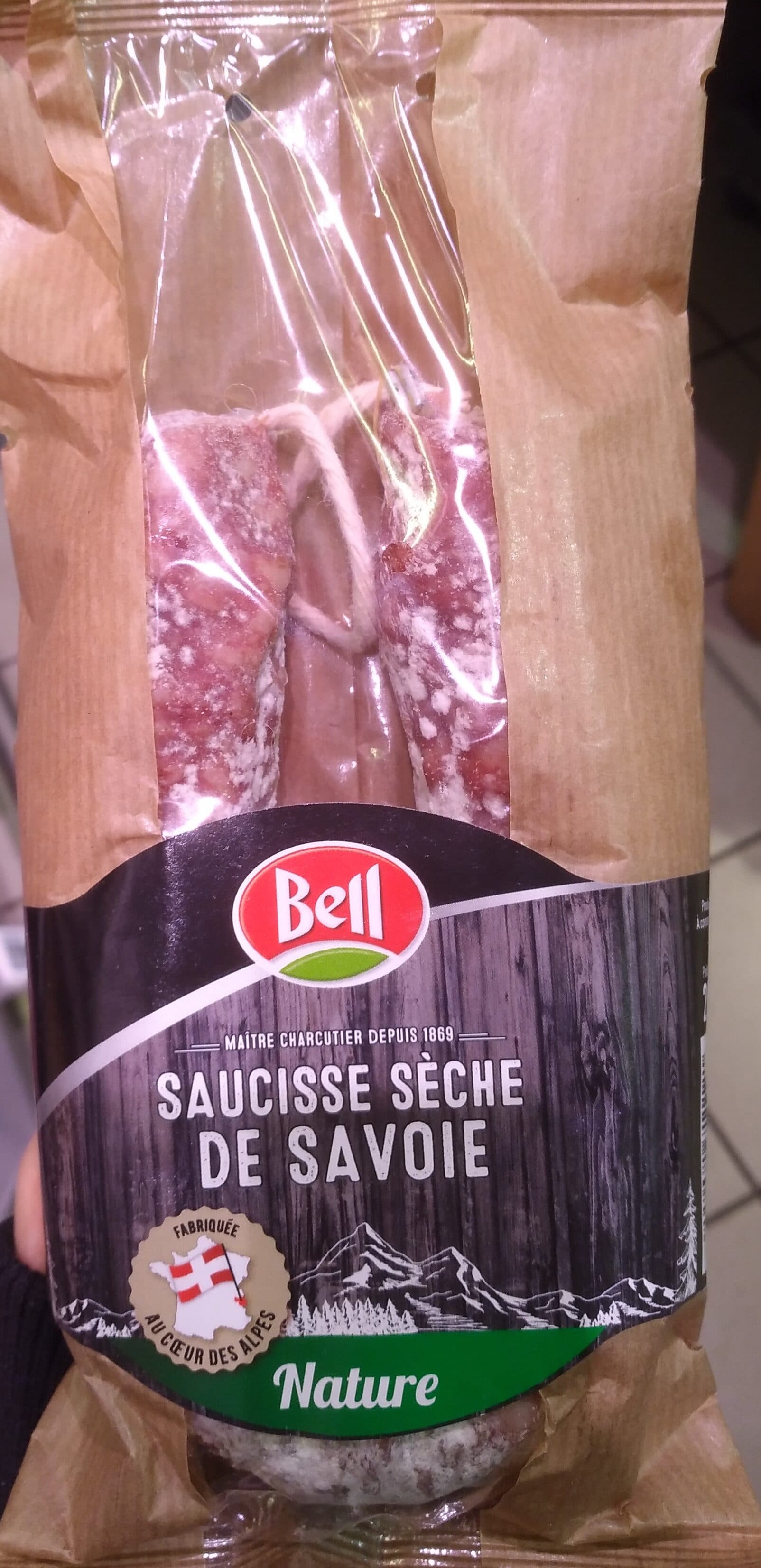 Bell Saucisse sèche de Savoie Nature packshot