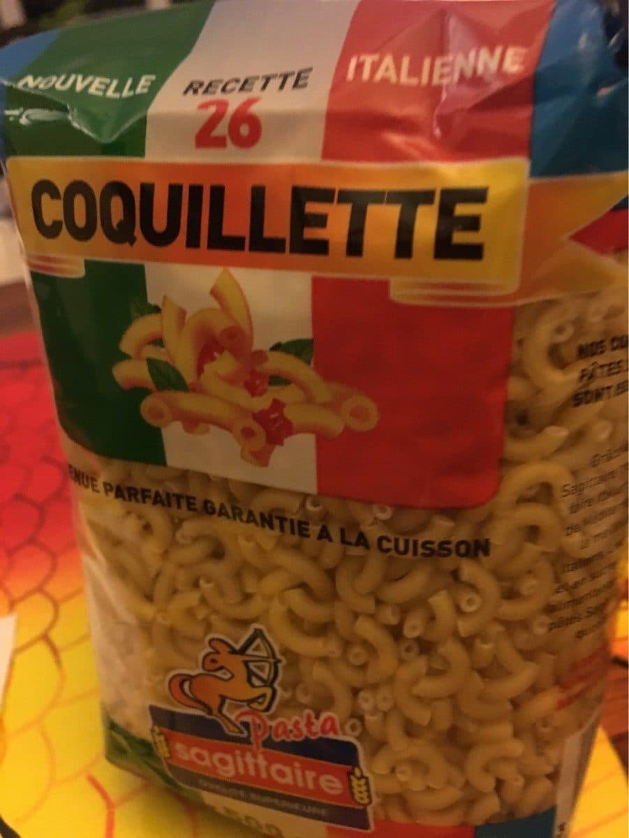 Open Food Facts Coquillette packshot