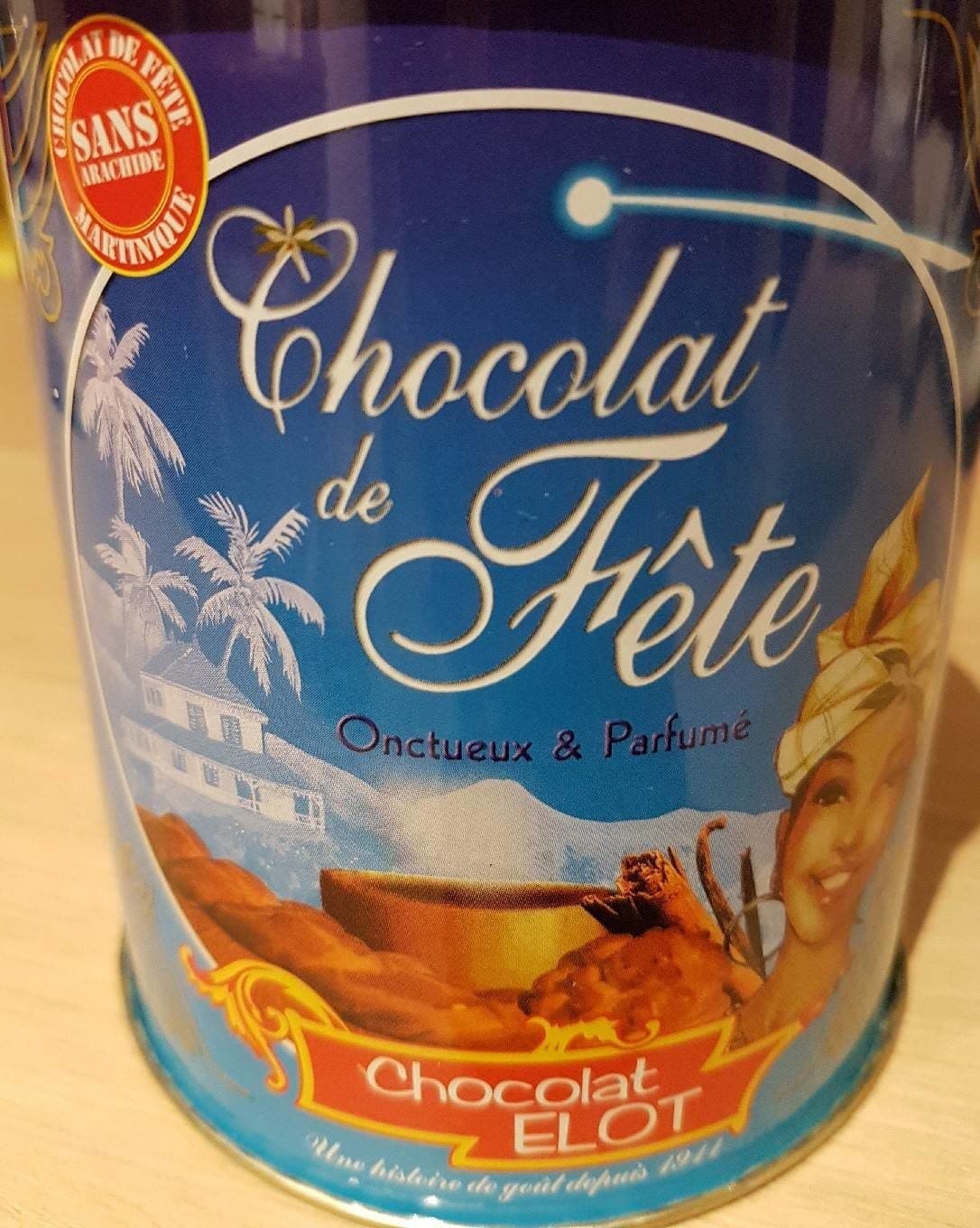 Chocolat Elot Chocolat de Fête packshot