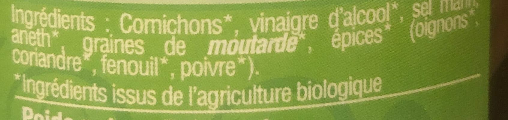 Alélor Cornichons packshot
