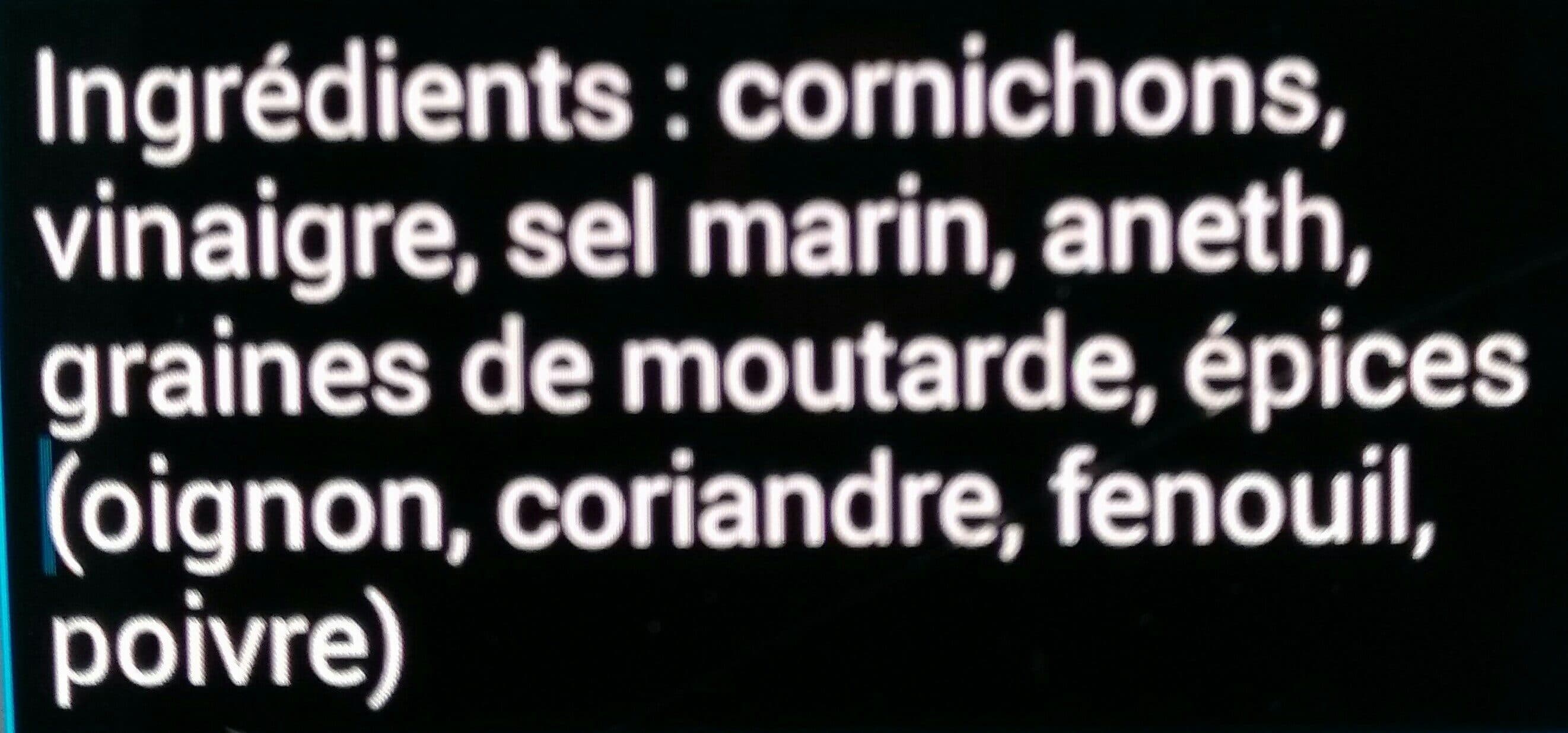 Alelor Cornichons au vinaigre packshot
