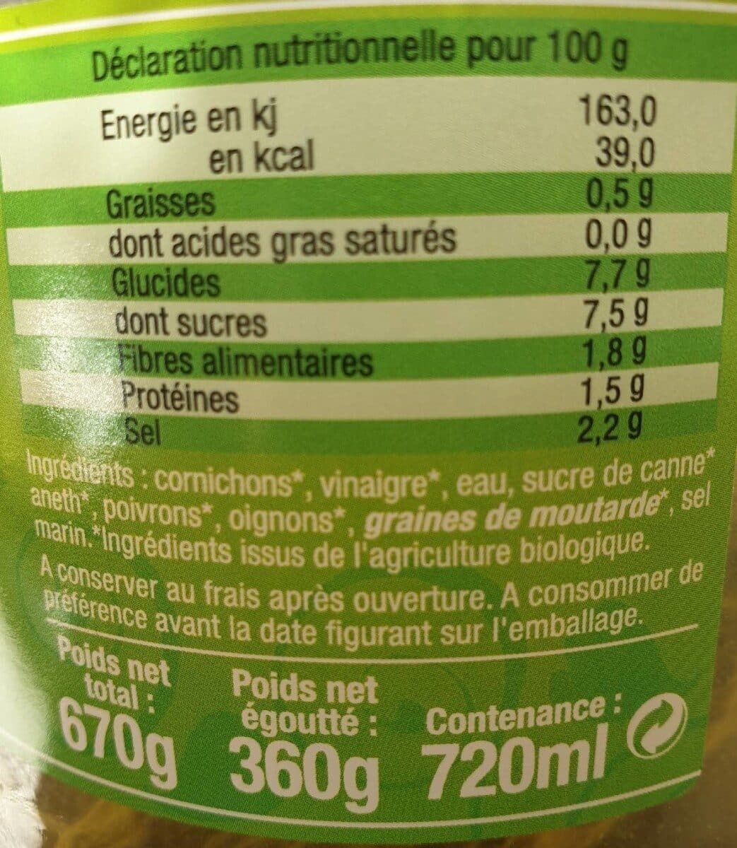 Alelor Cornichons au vinaigre packshot