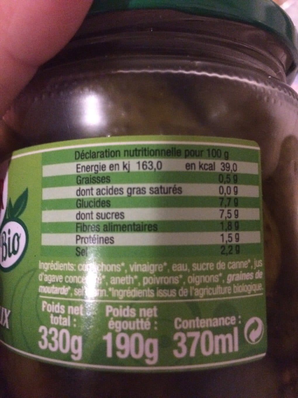 Alelor Cornichons packshot