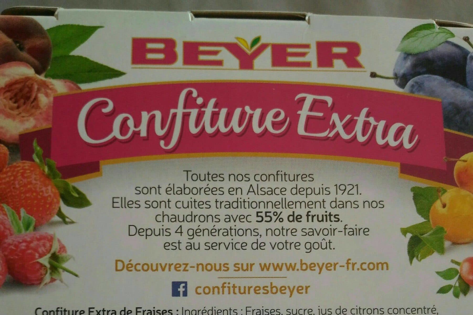 Beyer Confiture Extra packshot