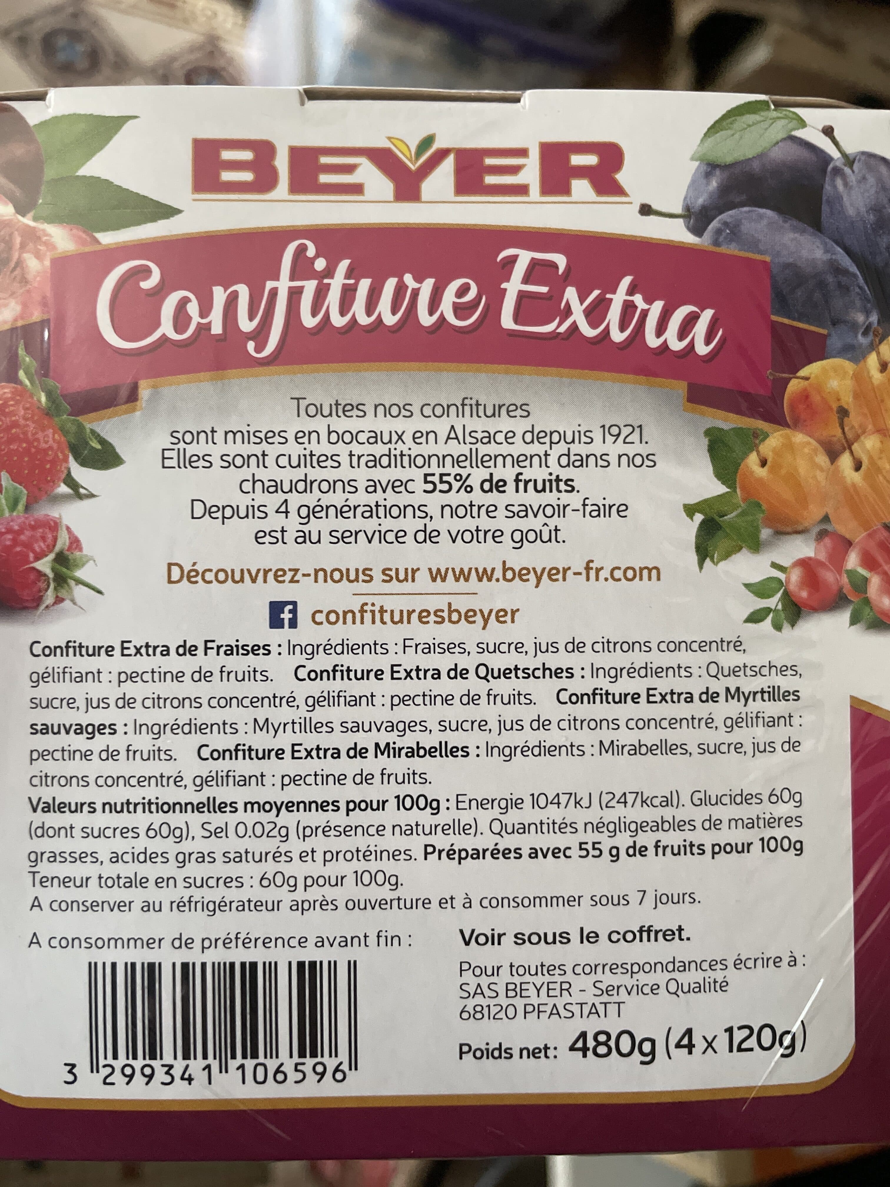 Beyer Confiture Extra packshot