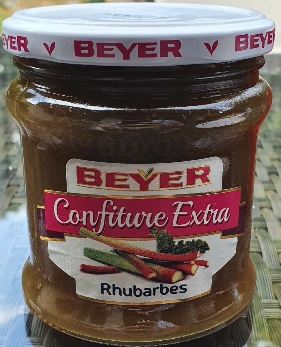 Beyer Confiture Rhubarbe packshot