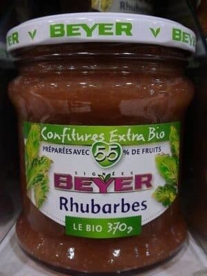 BEYER Beyer rhubarbe Bio packshot
