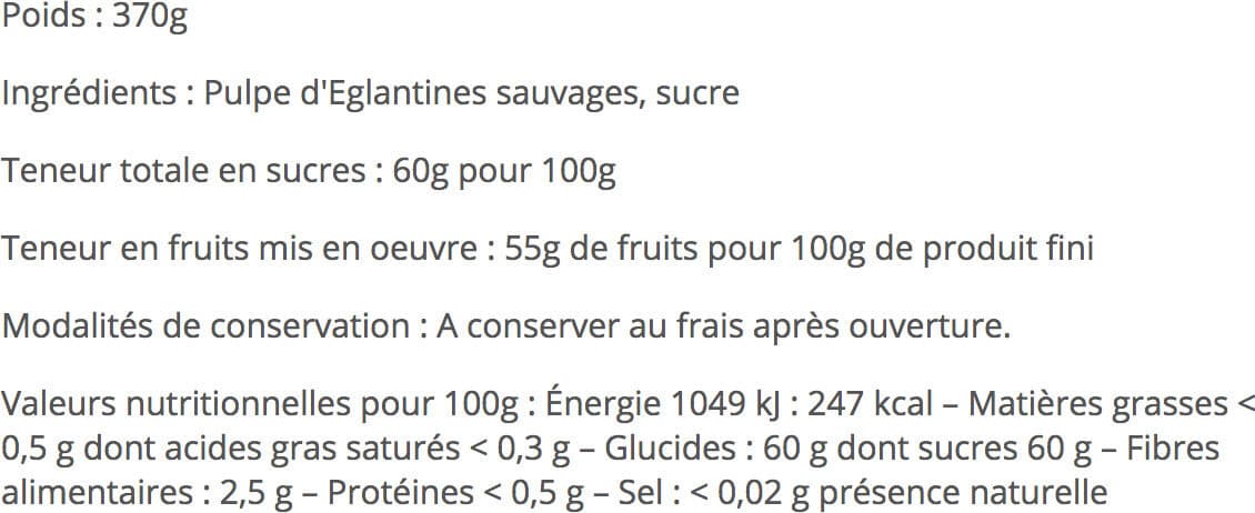Beyer Confiture eglantine sauvage packshot