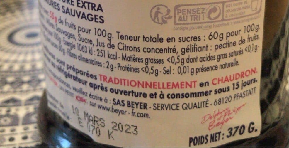 Beyer Confiture Extra packshot