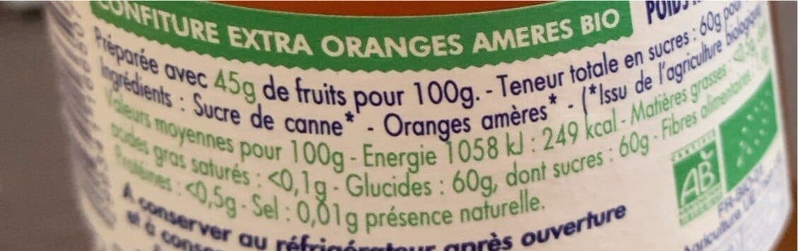 Beyer Confiture oranges amères packshot